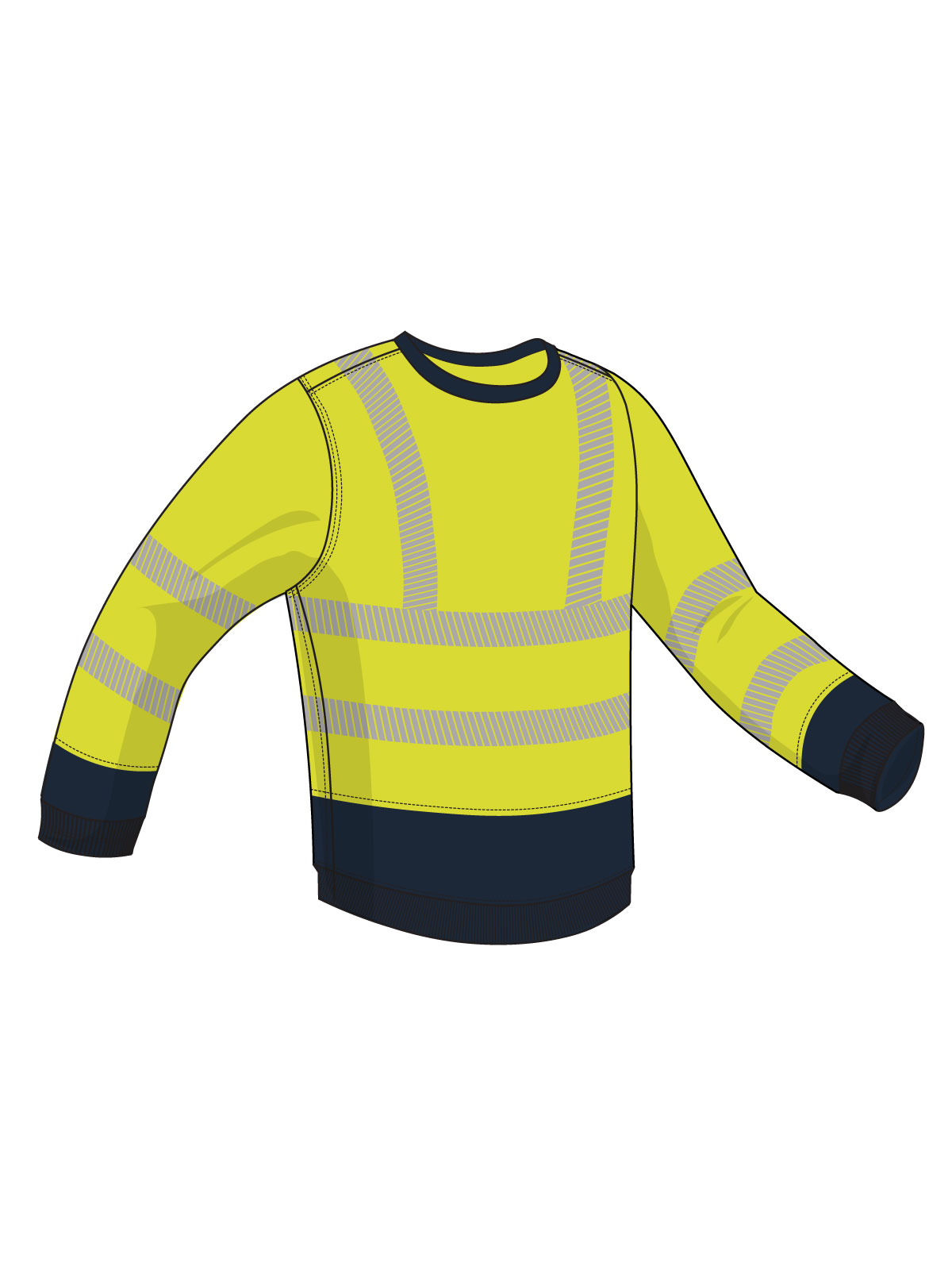 Fresco Fire Retardant Sweater HV